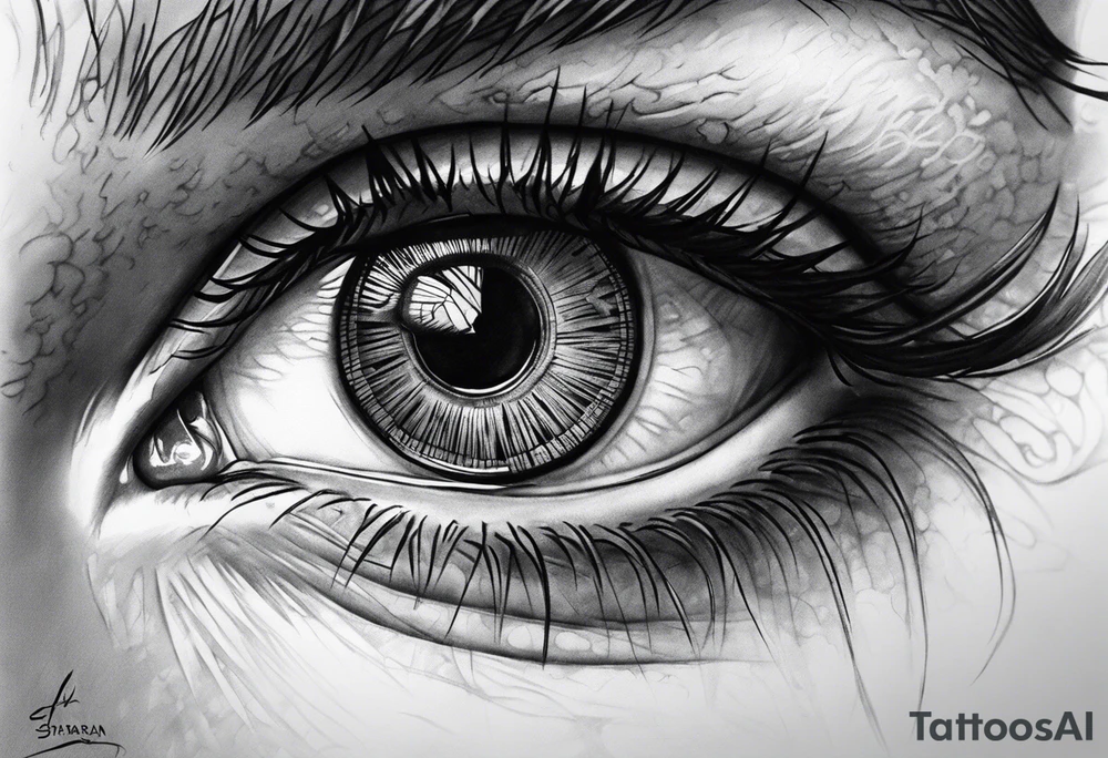 Sharingan eyes tattoo idea
