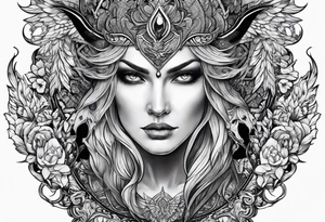 lucifer tattoo idea