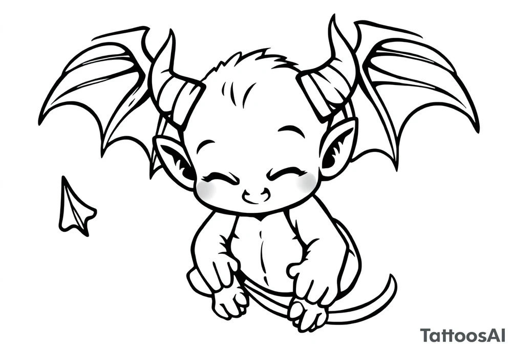 Devil tattoo idea