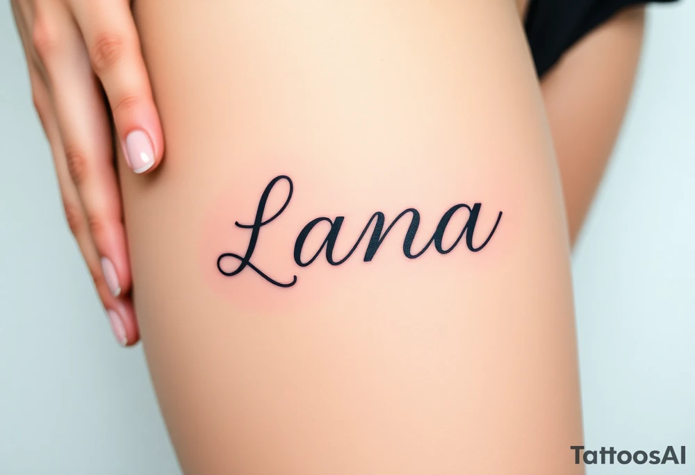 Lana tattoo idea