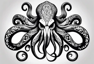 octopus arm sleeve tattoo idea