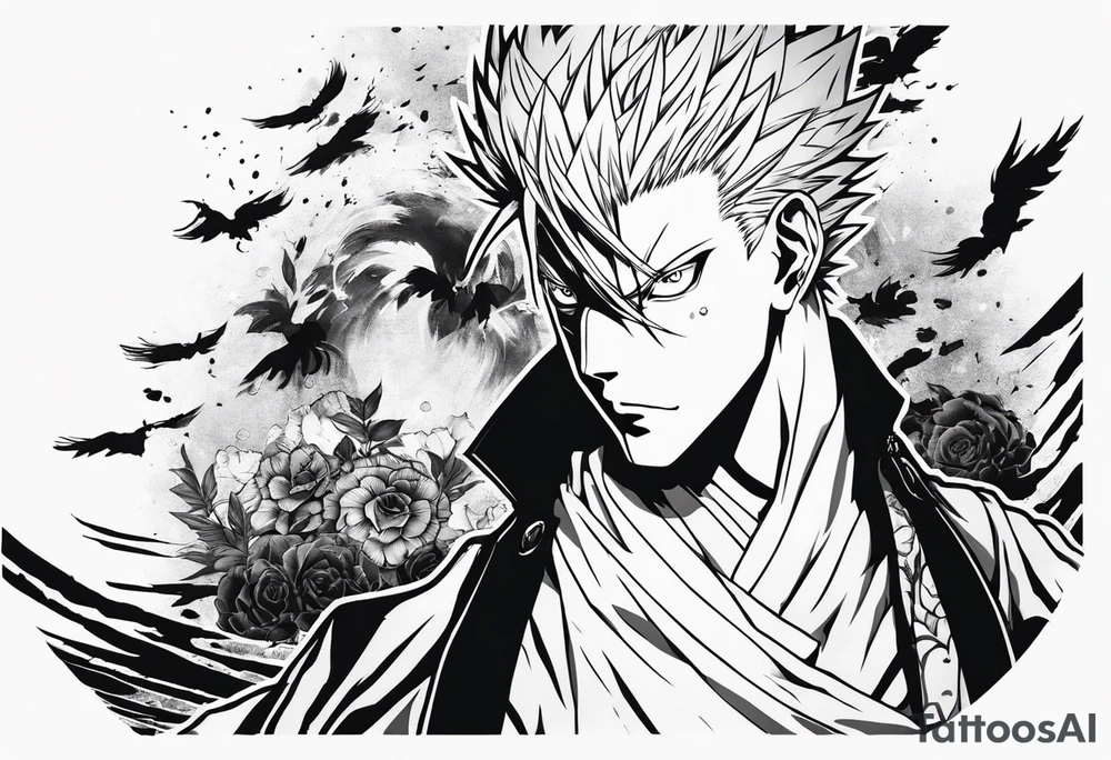 itadori jujutsu kaisen tattoo idea