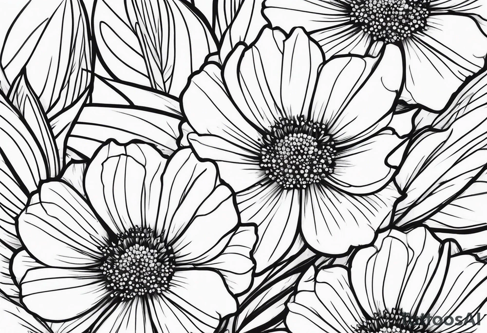 flores tattoo idea