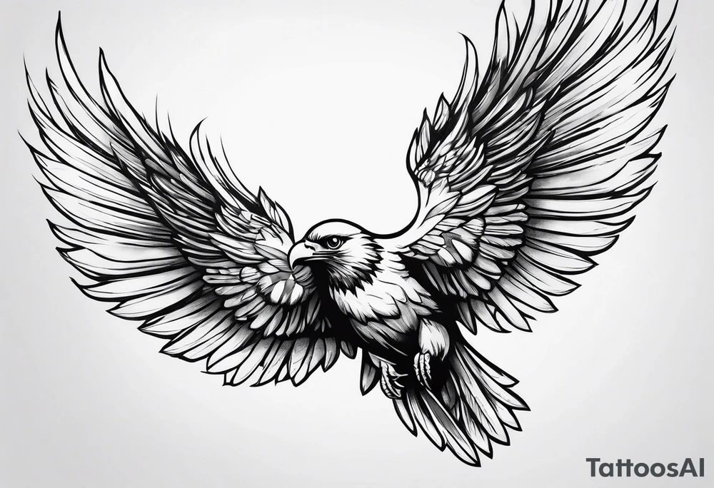 icarus falling tattoo idea