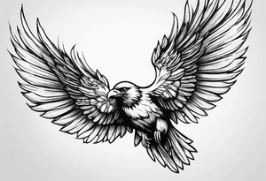 icarus falling tattoo idea