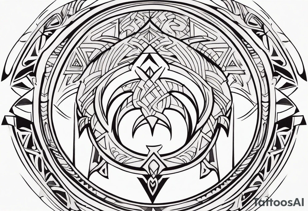 Tribal tattoo idea