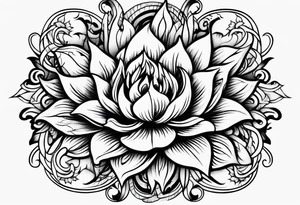 flames tattoo idea