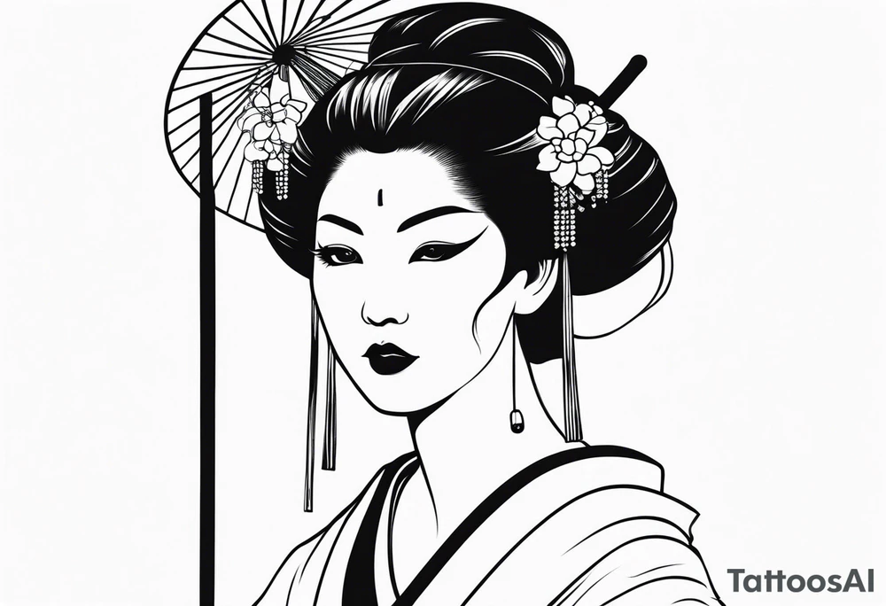 Geisha tattoo idea