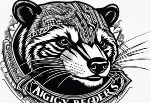 Angry Mc Badgers tattoo idea