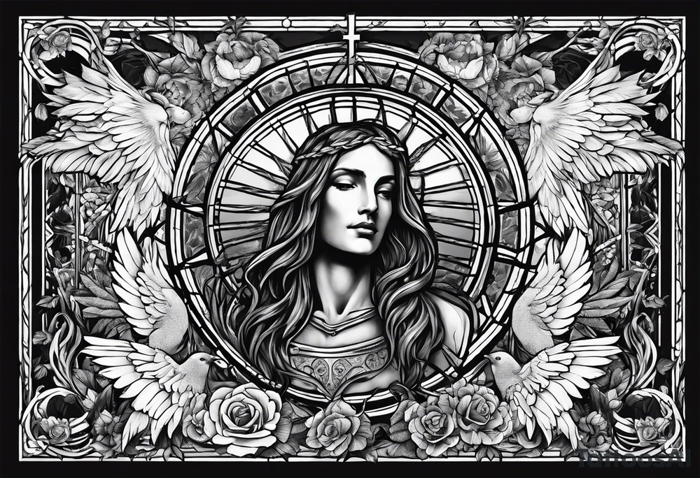 Witchcraft Jesus jail mom farm cancer zodiac 69 broken blessed lost tattoo idea Witchcraft Jesus jail mom farm cancer zodiac 69 broken blessed lost tattoo idea