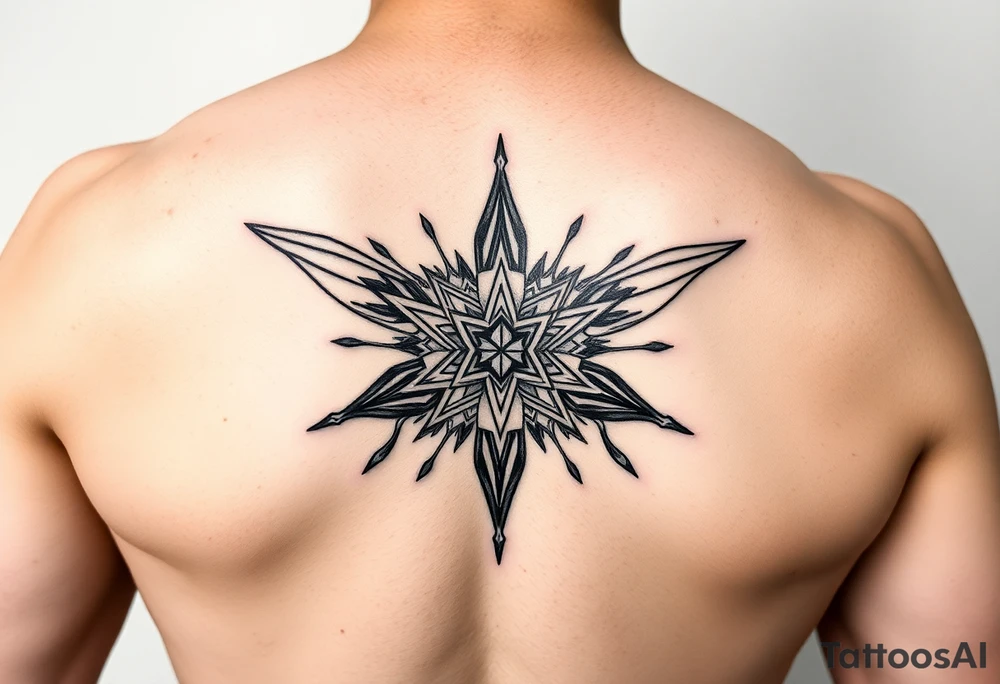 Fairy star tattoo idea