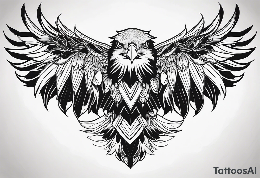 eagle tattoo idea