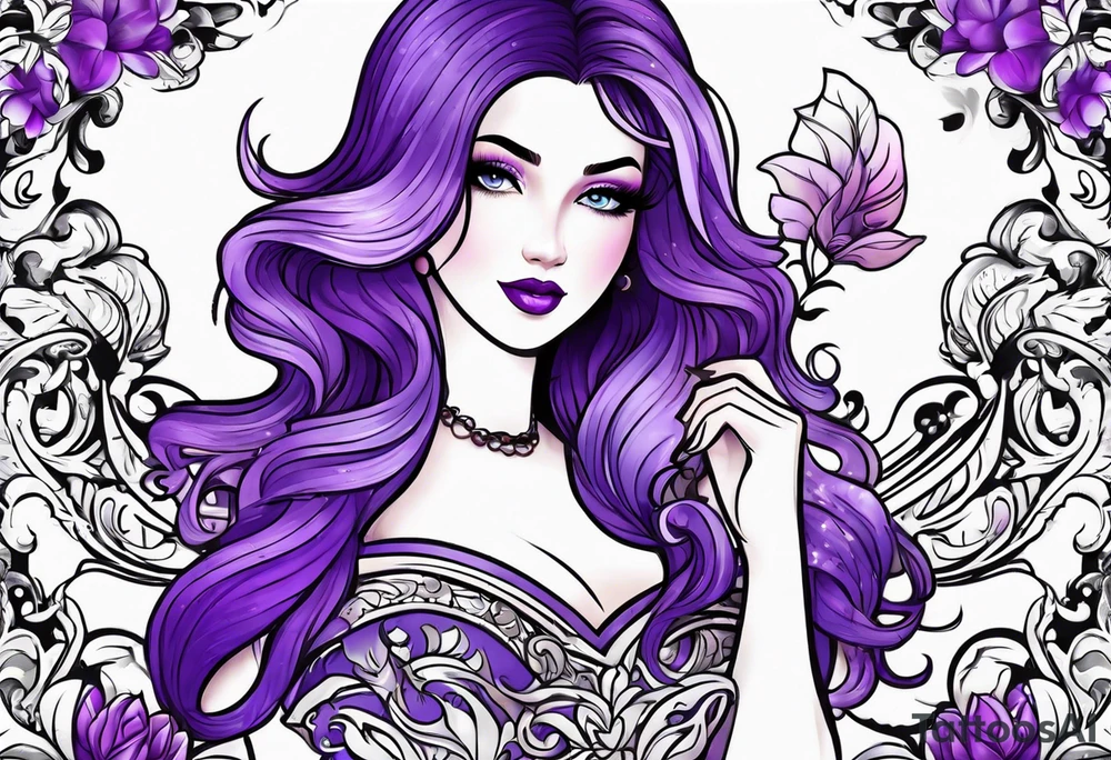 I purple you tattoo idea