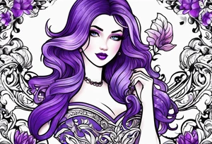 I purple you tattoo idea