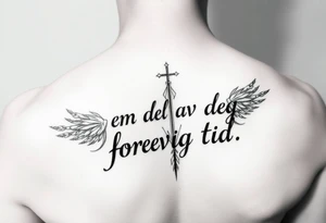 Quote: en del av deg forevig tid. Pappa 20.12.24 tattoo idea