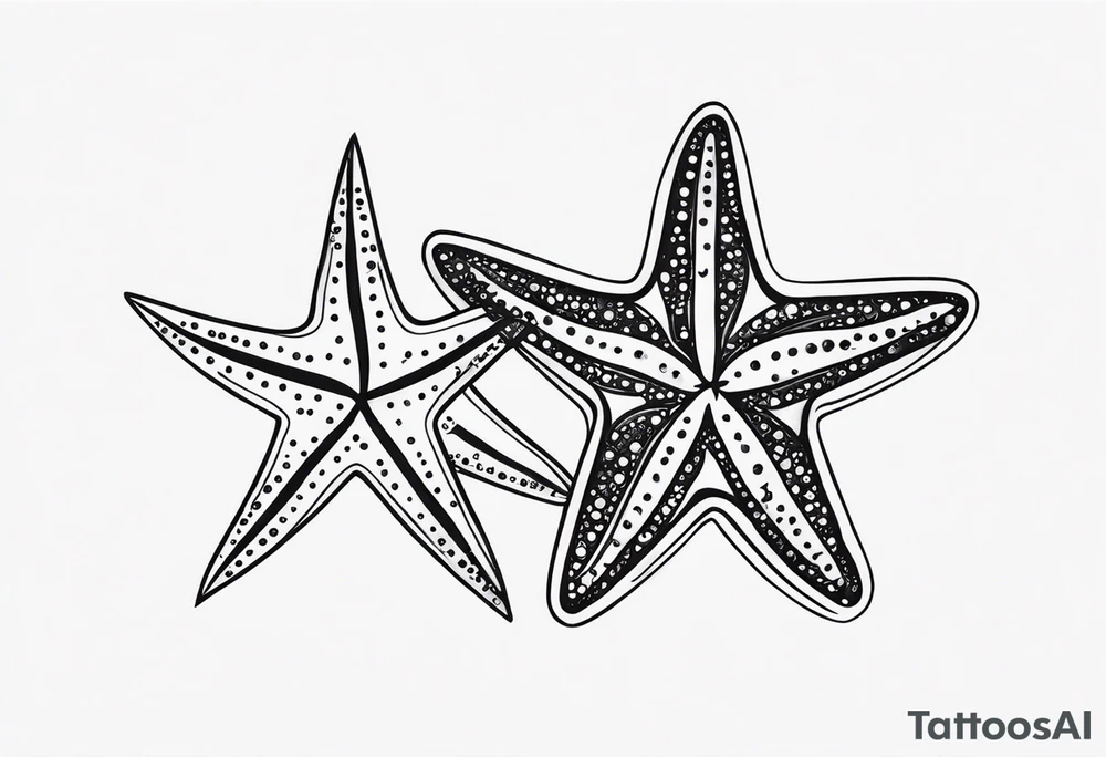 Two Starfish tattoo idea