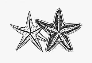 Two Starfish tattoo idea
