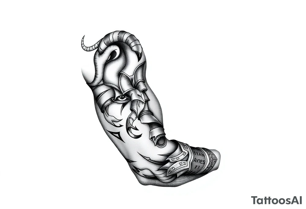 Ryan, Aries, 21 tattoo idea