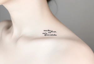 “more than the sun, and the moon, and the stars” tattoo idea