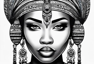 East african tribal markings Ugandan tattoo idea