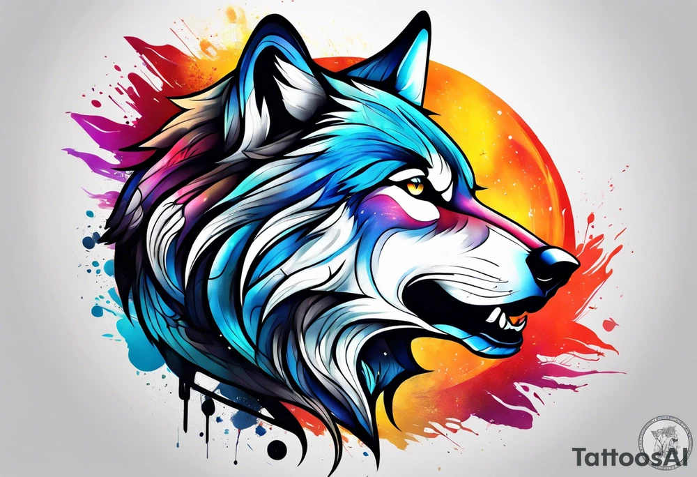 Lmbo wolf tattoo idea