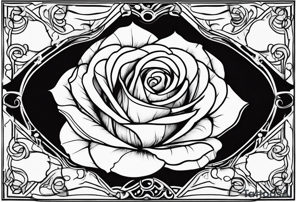 Gangster rose's tattoo idea
