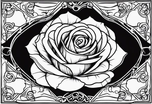 Gangster rose's tattoo idea