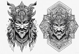 Ravan spell only tattoo idea