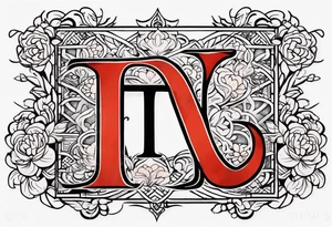 Boyfriend's Initials T A C tattoo idea