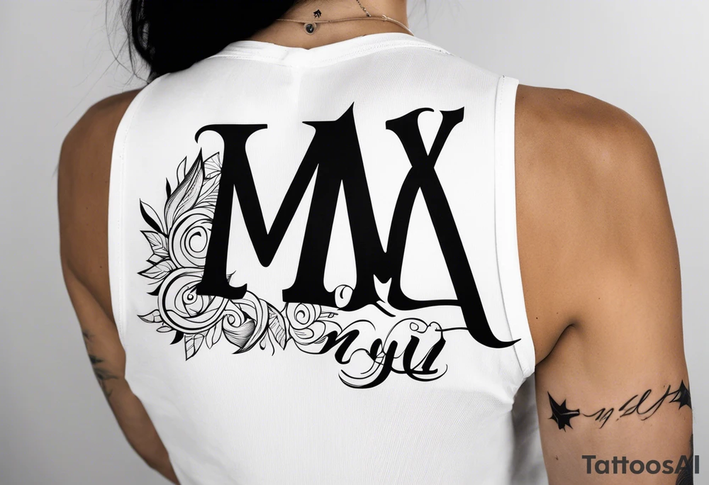 MCMLXXXII tattoo idea
