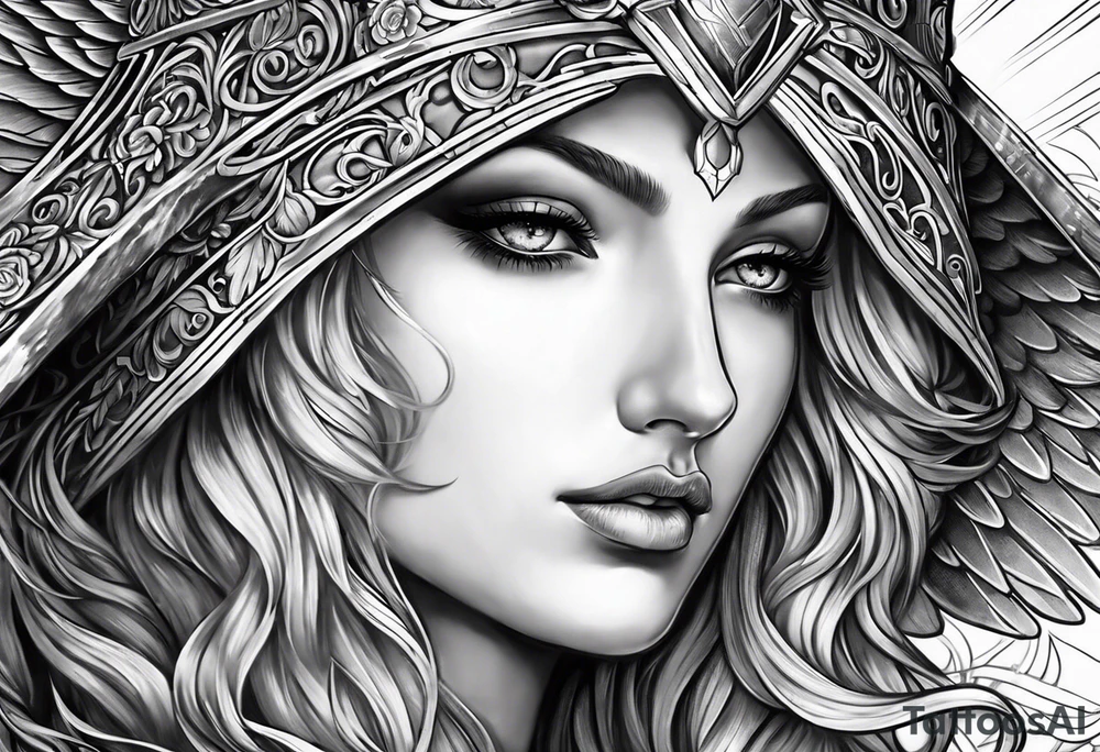archangel tattoo idea