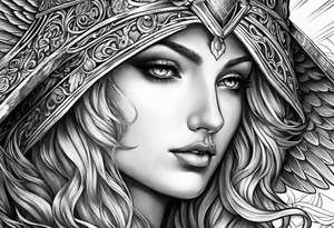 archangel tattoo idea