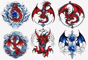 Sapphire
Dragon
Cross
Fierce
Red tattoo idea