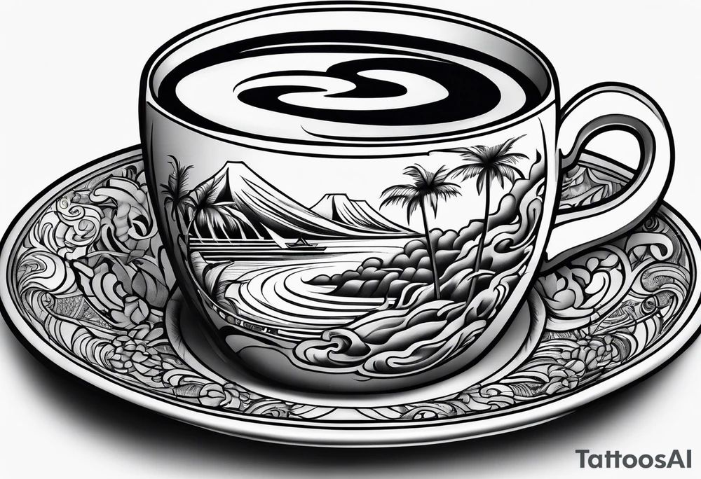 GULF SIDE COFFEE tattoo idea