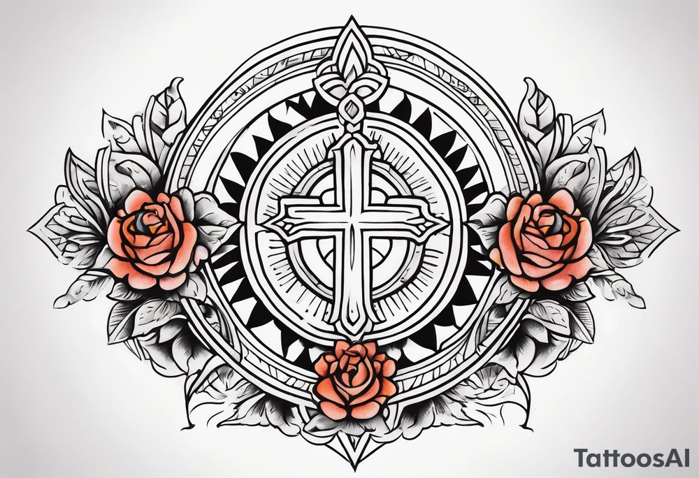 Blessed tittle tattoo idea