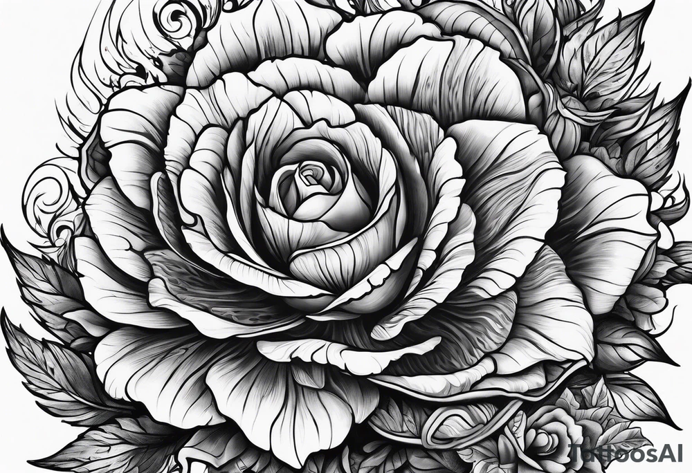 burning ground tattoo idea