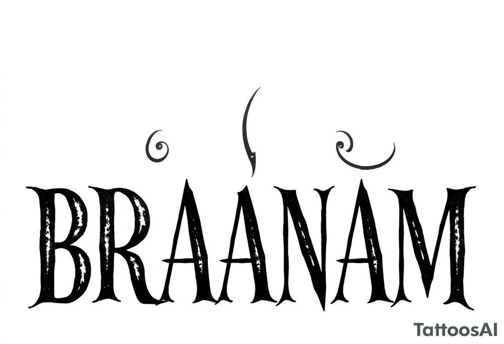 Branam tattoo idea