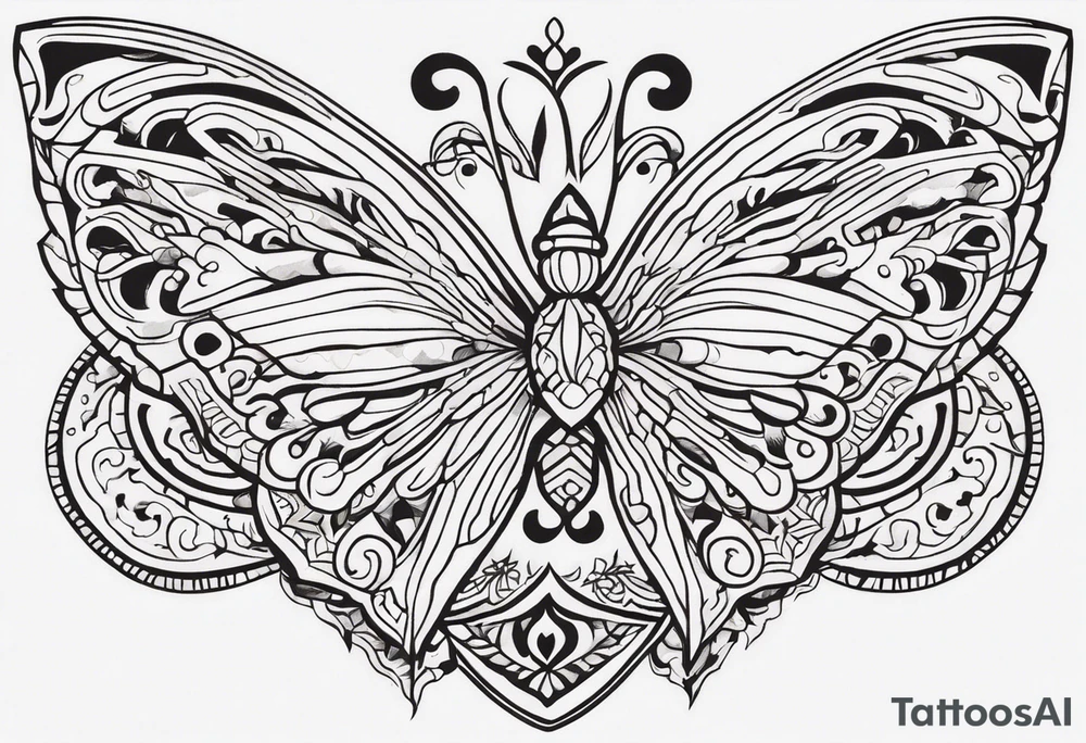 Колючая лоза выходящая на грудь и плечи tattoo idea