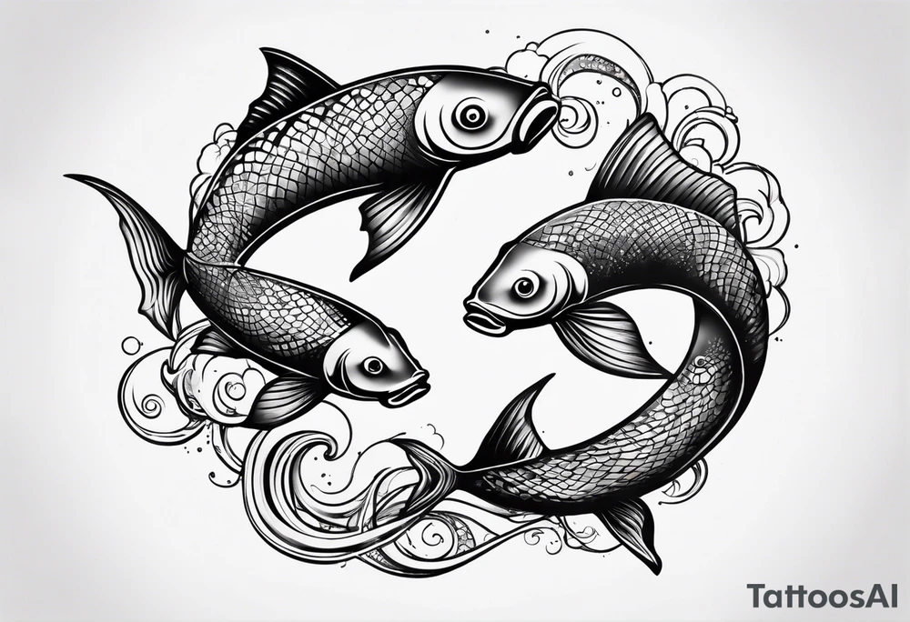 Pisces tattoo idea
