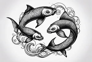 Pisces tattoo idea
