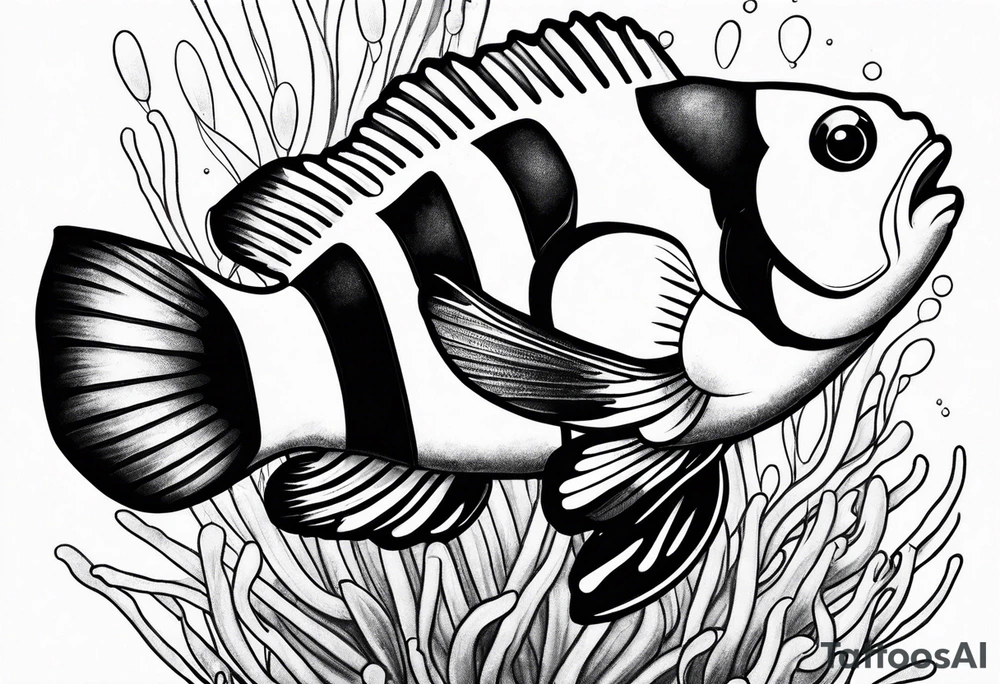 Clownfish tattoo idea