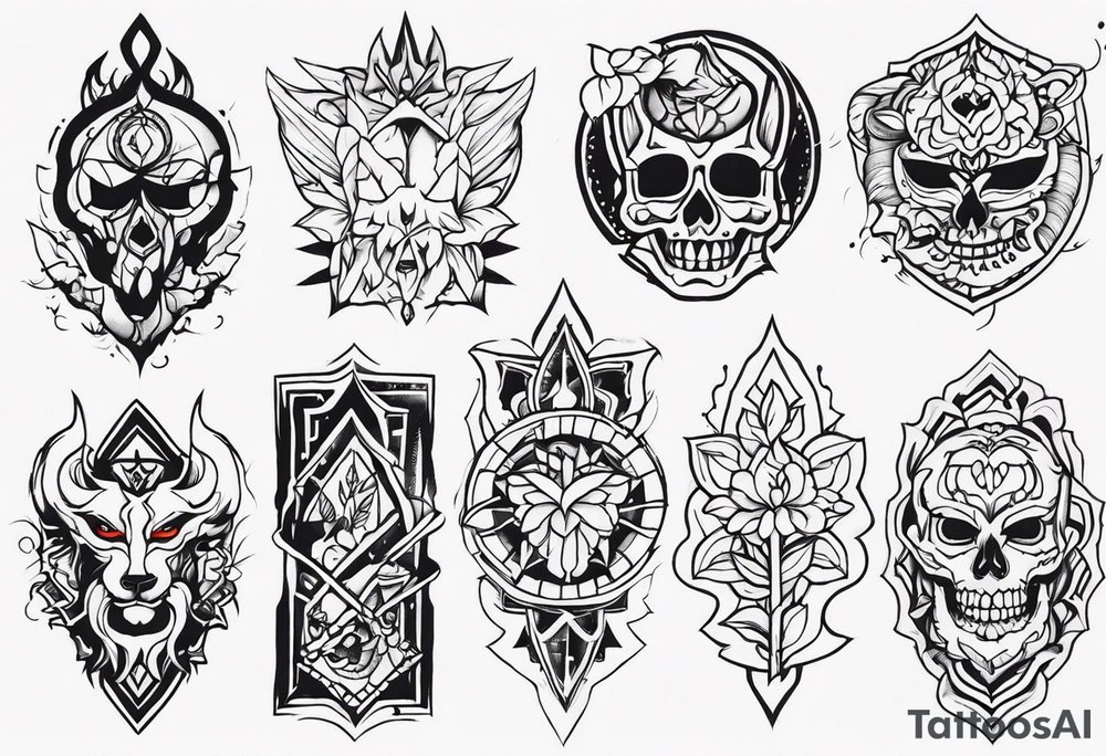Ripped skin tattoo design tattoo idea