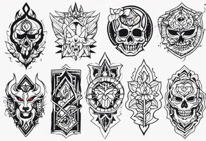 Ripped skin tattoo design tattoo idea