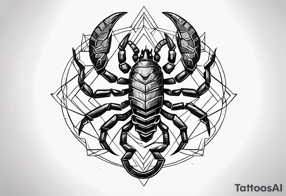 scorpion tattoo idea