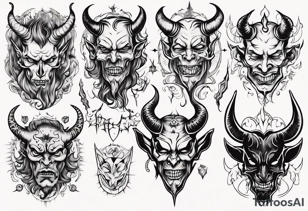 Devil tattoo idea