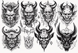 Devil tattoo idea