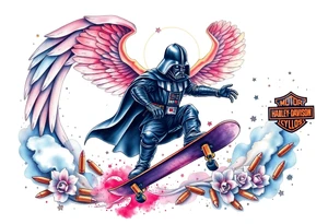darth vader skateboarding, heaven, outdoors, harley davidson, bullets, puzzle
WORDS "Seth J. Carter"
12/29/88-01/06/24 tattoo idea