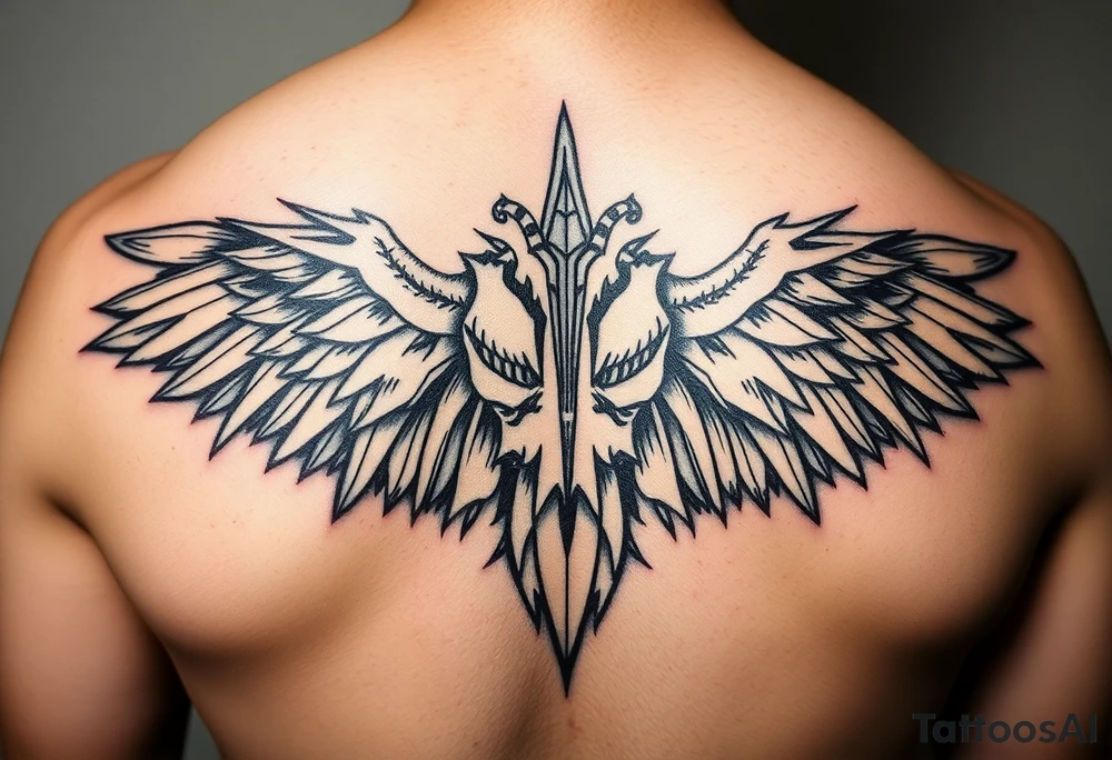 No need to fix what God already put his paint brush on tattoo idea