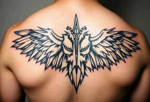No need to fix what God already put his paint brush on tattoo idea