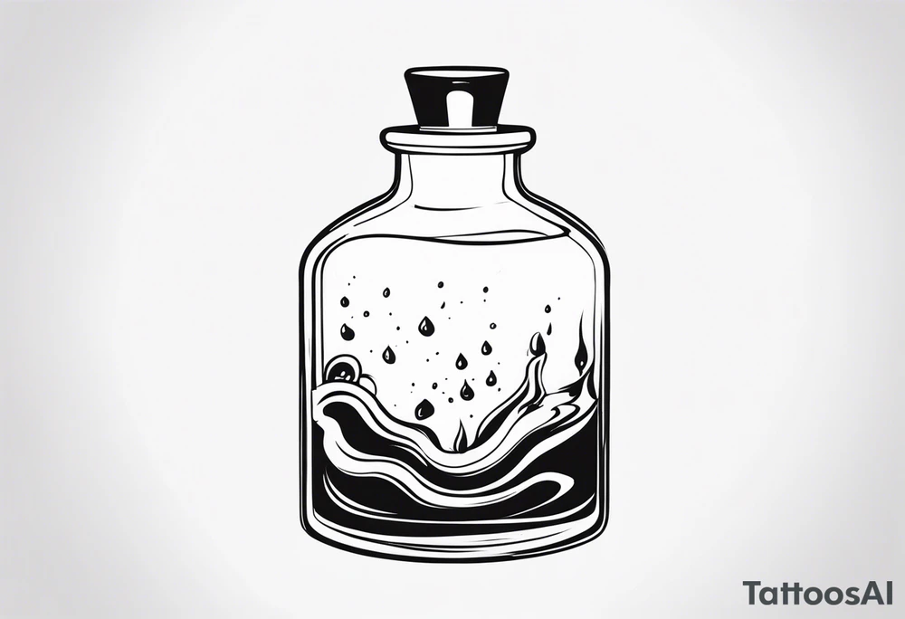 Potion Bottle tattoo idea